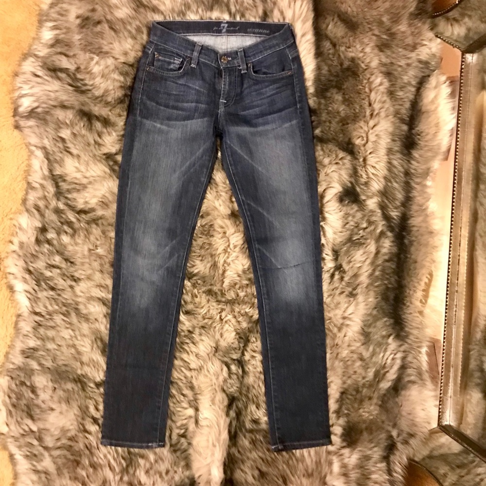 7 Seven for all mankind Roxanne skinny jeans 24